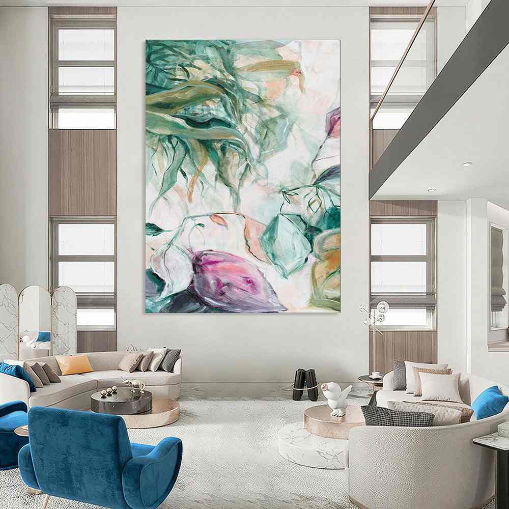 botanical abstract wall decor